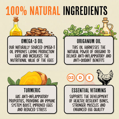 Mejora la salud digestiva y la inmunidad del rebaño de forma natural - Immunity &amp; Digestive Booster