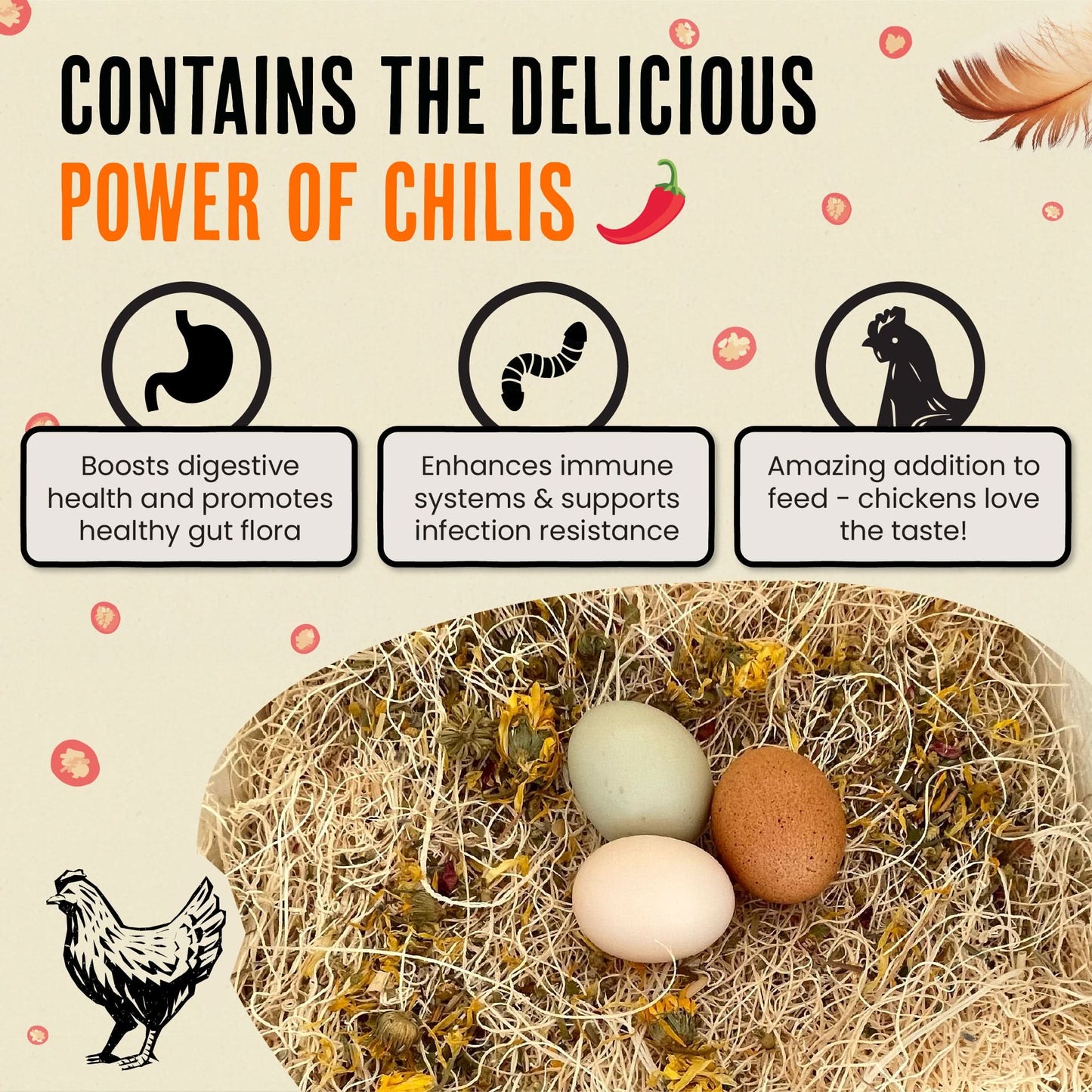 30-44 Flock Size - Nesting Herbs Saver Bundle (10 Packs)