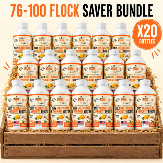76–100 Flock Size – Winter Immunity Saver Bundle (20 Bottles)