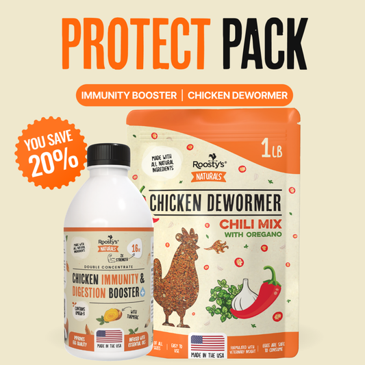 The Protect Pack - Immunity Booster + Chicken Dewormer