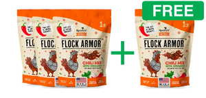 30-day supply for up to 22 chickens